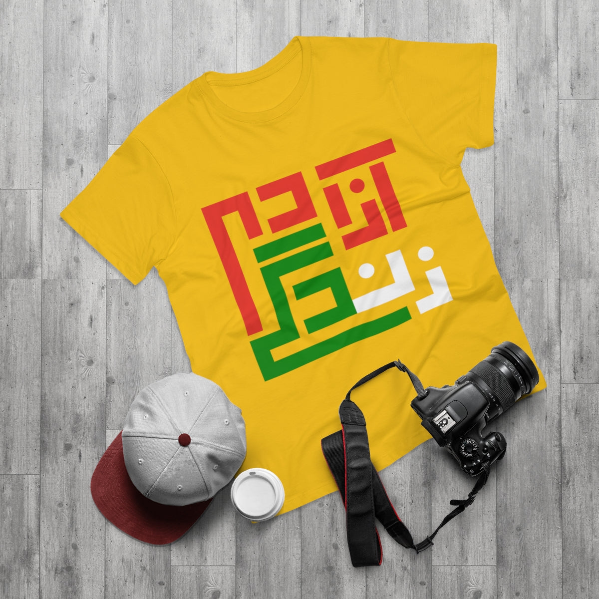 Zan Zendegi Azadi - Men's T-shirt - MAHSAAMINI - Iran Freedom